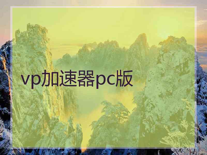 vp加速器pc版