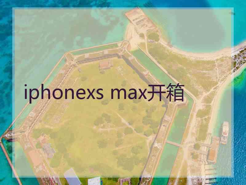 iphonexs max开箱