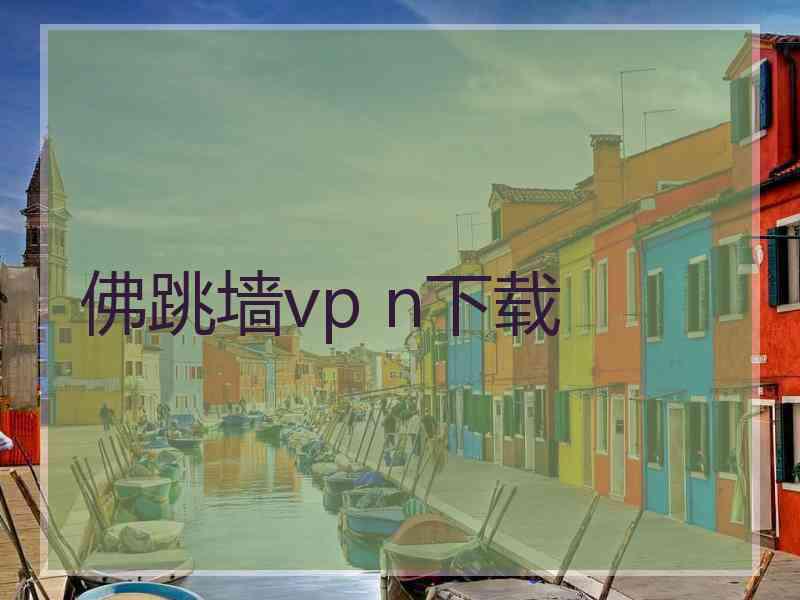 佛跳墙vp n下载