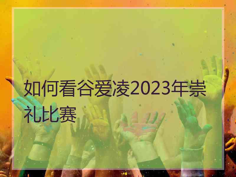 如何看谷爱凌2023年崇礼比赛