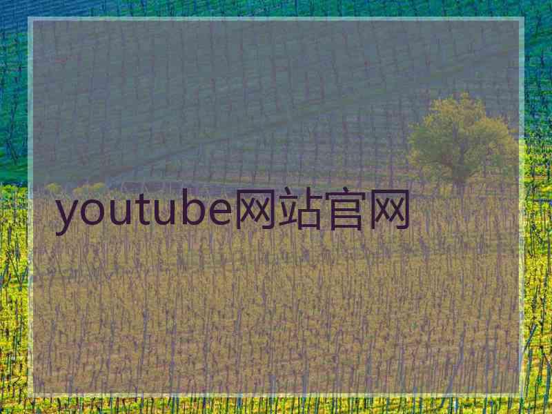 youtube网站官网