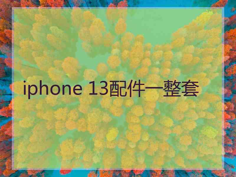 iphone 13配件一整套