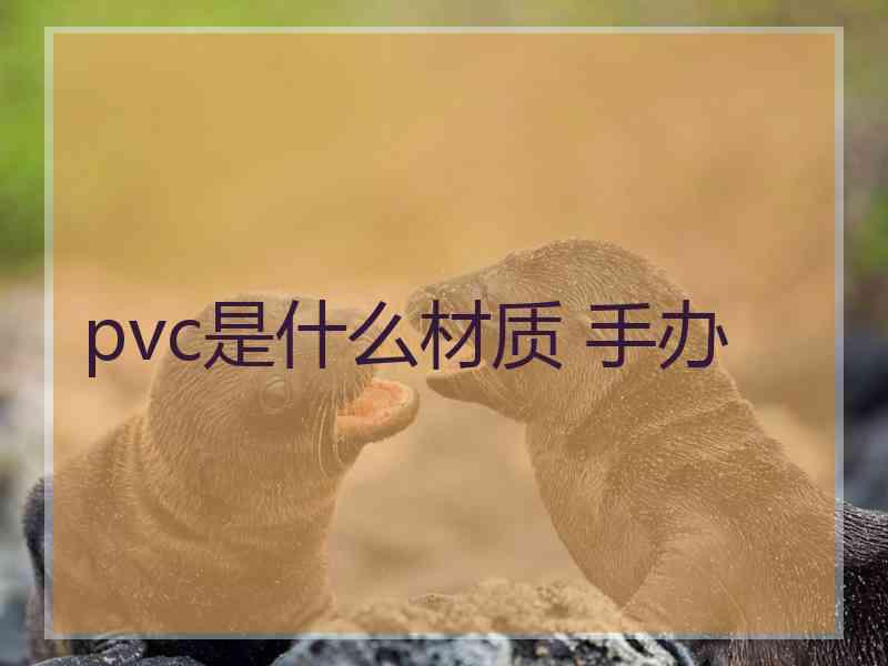 pvc是什么材质 手办