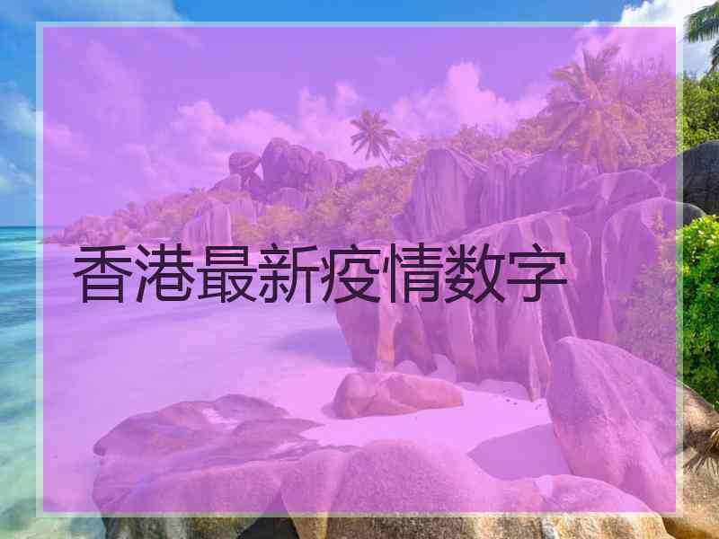 香港最新疫情数字