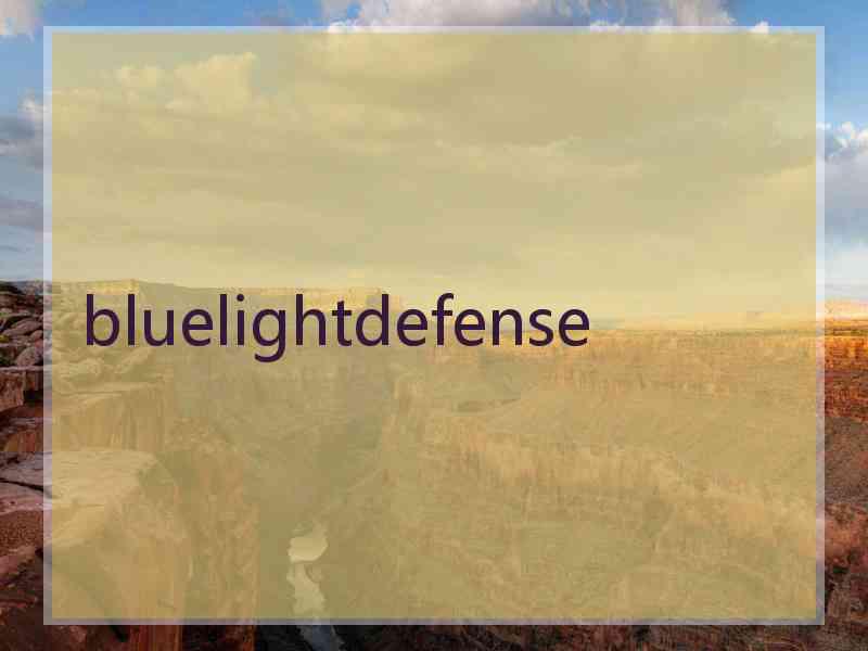 bluelightdefense