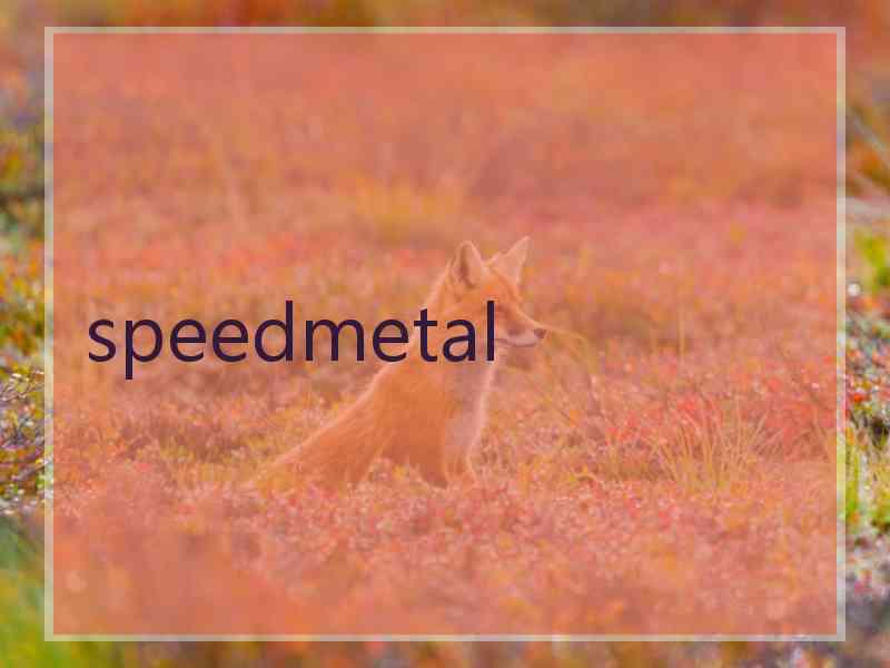 speedmetal