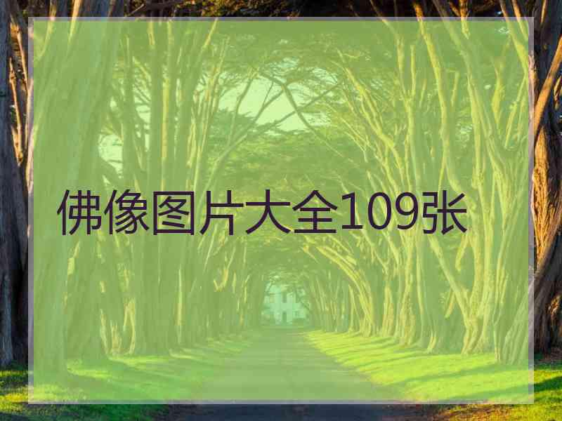 佛像图片大全109张