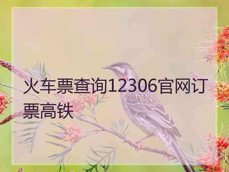 火车票查询12306官网订票高铁