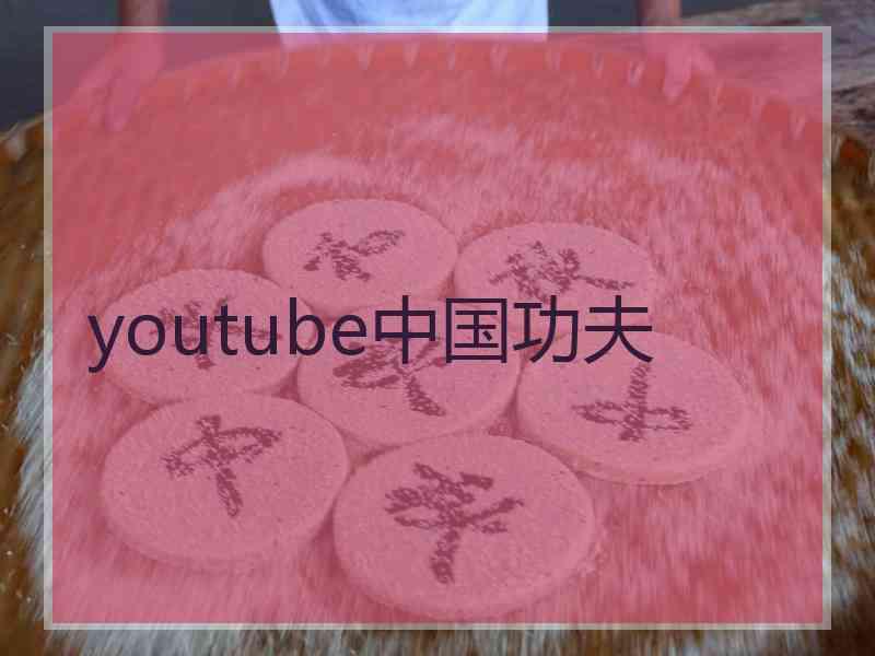 youtube中国功夫