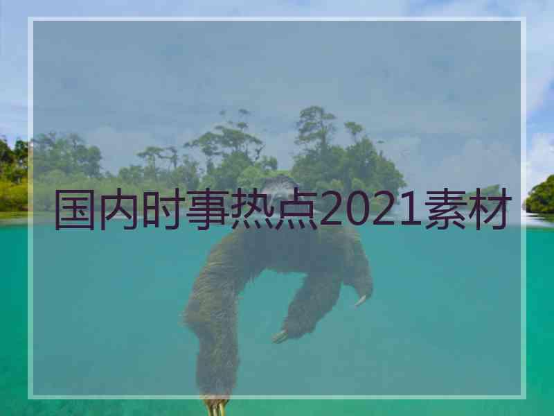 国内时事热点2021素材