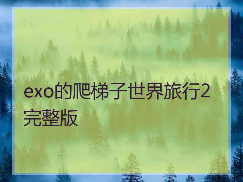 exo的爬梯子世界旅行2完整版