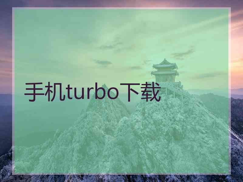 手机turbo下载