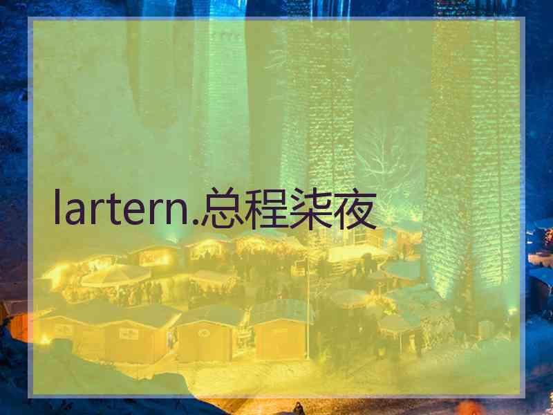 lartern.总程柒夜