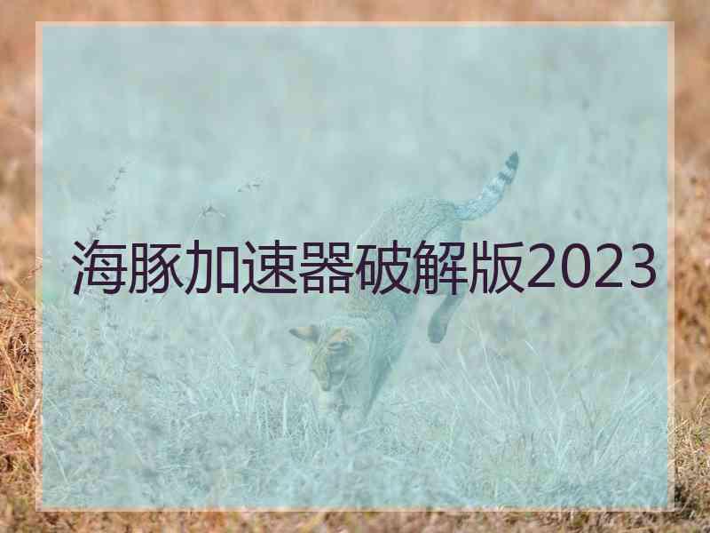 海豚加速器破解版2023