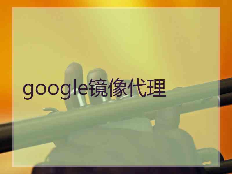 google镜像代理