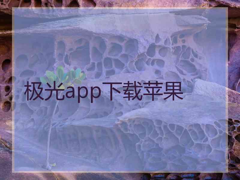 极光app下载苹果