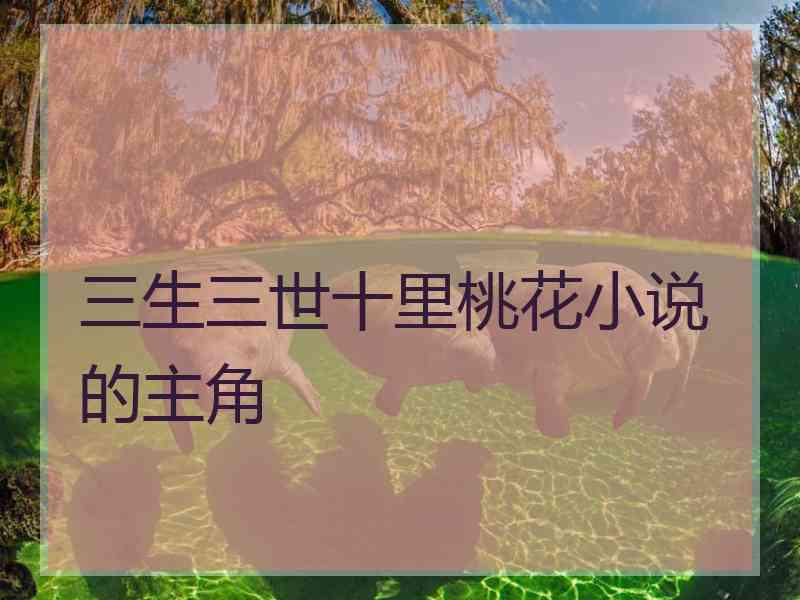 三生三世十里桃花小说的主角