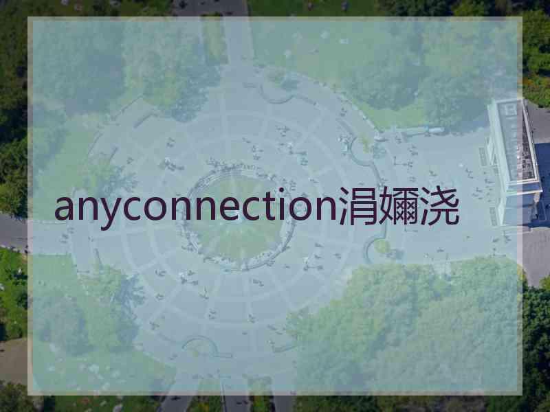 anyconnection涓嬭浇