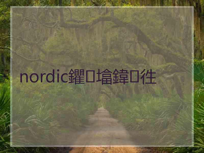 nordic鑺墖鍏徃