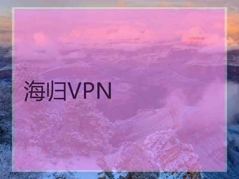 海归VPN