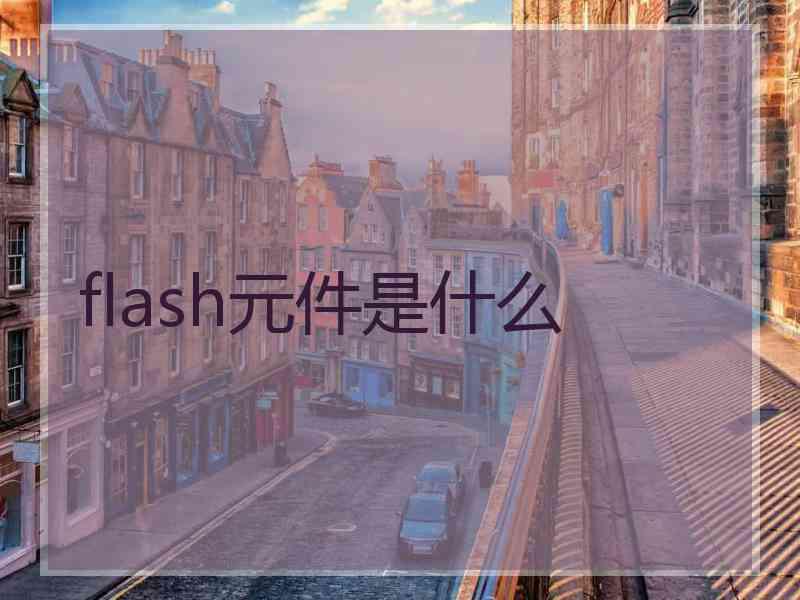 flash元件是什么