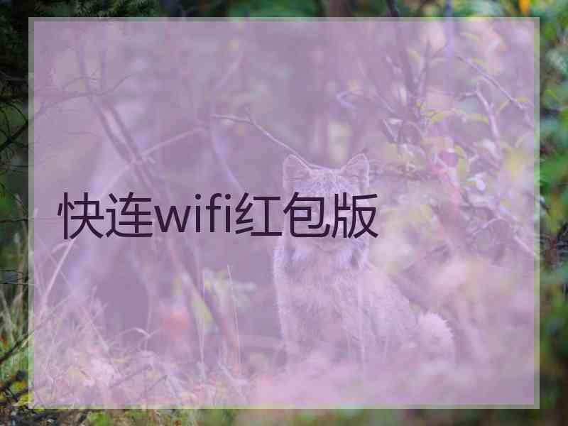 快连wifi红包版