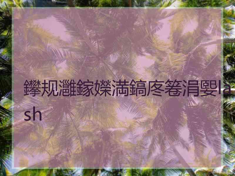 鑻规灉鎵嬫満鎬庝箞涓媐lash