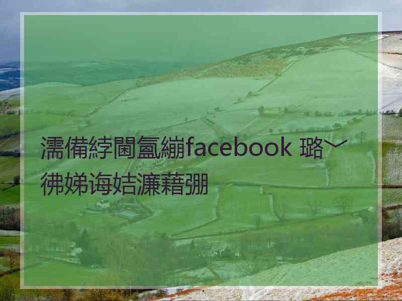 濡備綍閫氳繃facebook 璐﹀彿娣诲姞濂藉弸