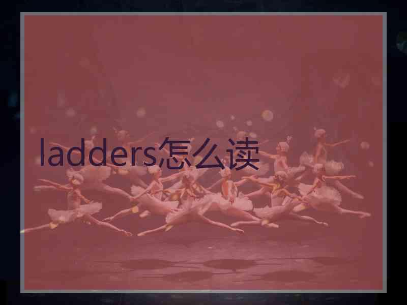 ladders怎么读