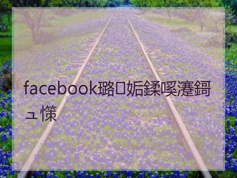 facebook璐㈡姤鍒嗘瀽鎶ュ憡