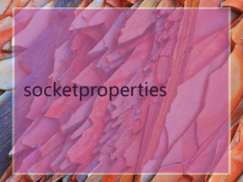 socketproperties