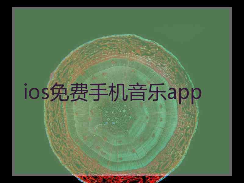 ios免费手机音乐app