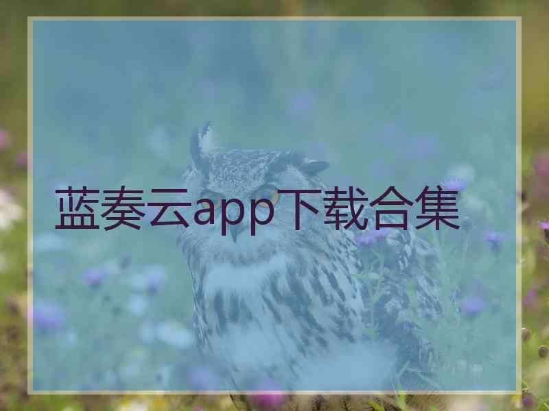 蓝奏云app下载合集