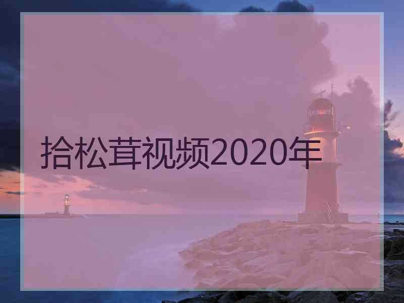 拾松茸视频2020年