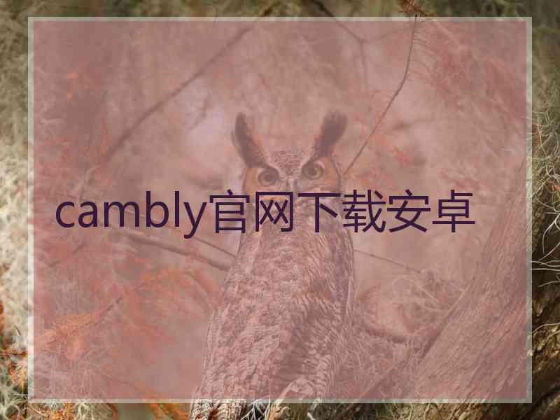 cambly官网下载安卓