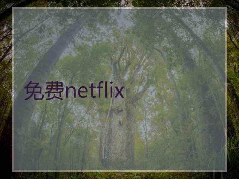 免费netflix