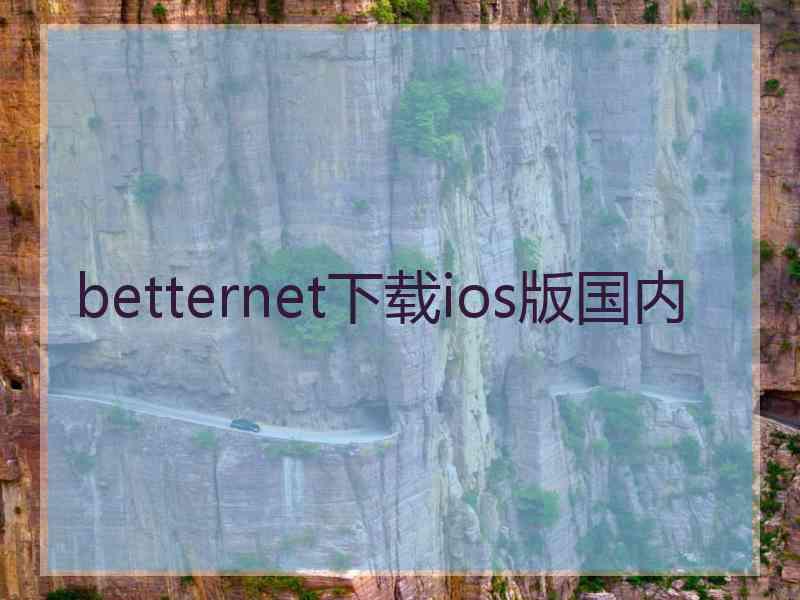 betternet下载ios版国内