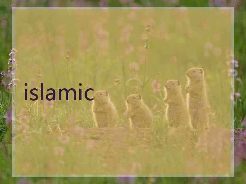 islamic