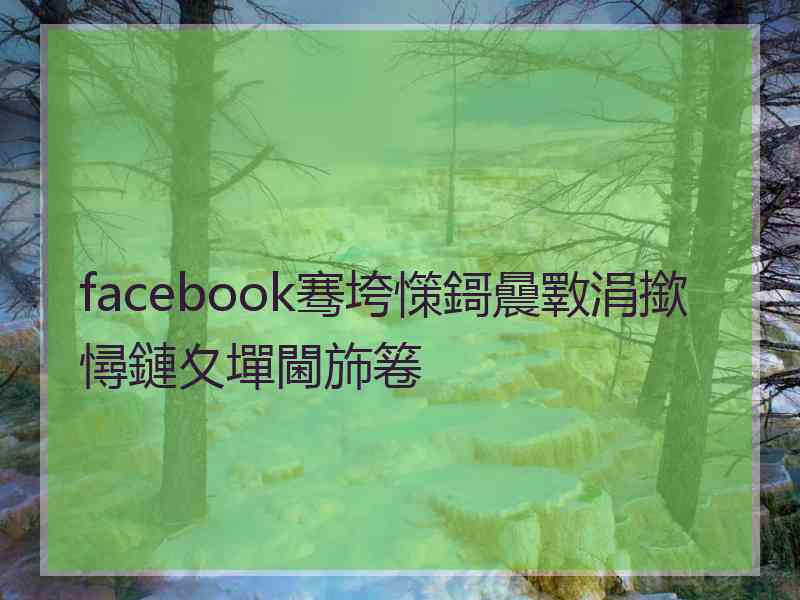 facebook骞垮憡鎶曟斁涓撳憳鏈夊墠閫斾箞