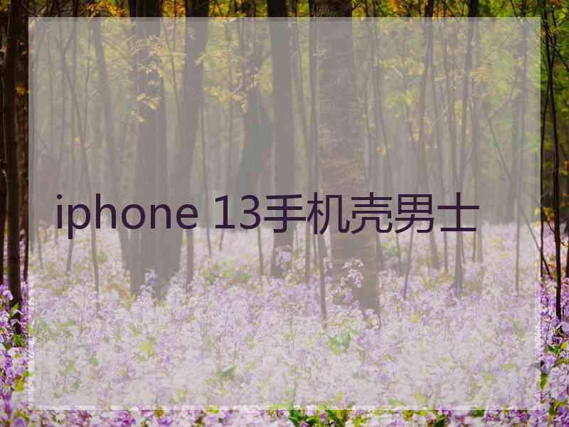 iphone 13手机壳男士