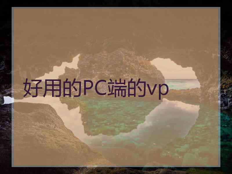 好用的PC端的vp